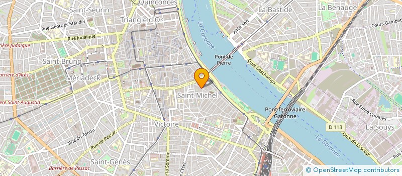 localisation de l'entreprise MONSIEUR MUHARREM OZCELIK  BORDEAUX