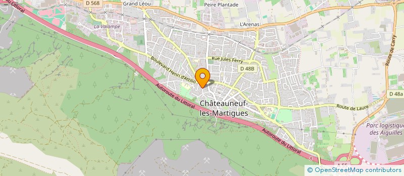 localisation de l'entreprise MONSIEUR MUHARREM YILDIRIM  CHATEAUNEUF-LES-MARTIGUES