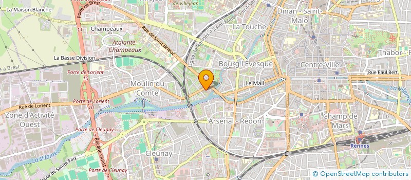 localisation de l'entreprise MONSIEUR MUHIBULLAH AHMADZAI  RENNES