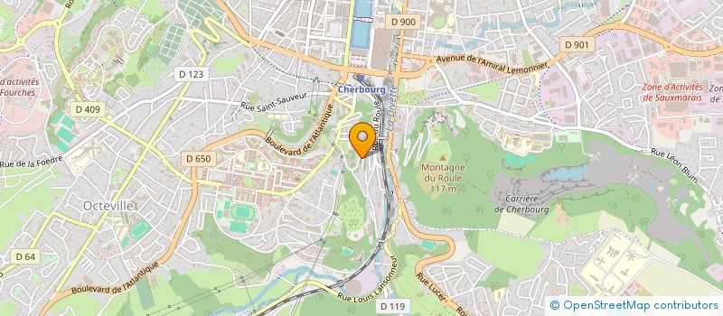 localisation de l'entreprise MONSIEUR MUHIBULLAH BURAMKHIL  CHERBOURG-EN-COTENTIN