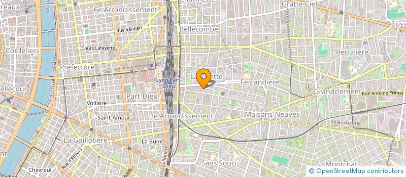 localisation de l'entreprise MONSIEUR MUHIBULLAH IBRAHIMI  LYON