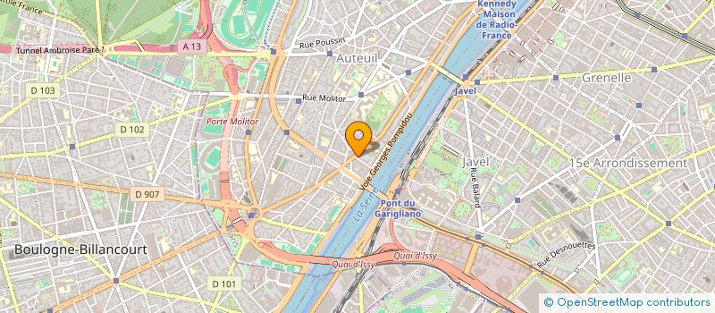 localisation de l'entreprise MONSIEUR MUHIDIN ABDIRISAG  PARIS