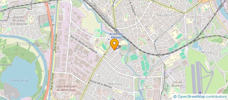 localisation de l'entreprise MONSIEUR MUHIEDDINE WEHBE à STRASBOURG