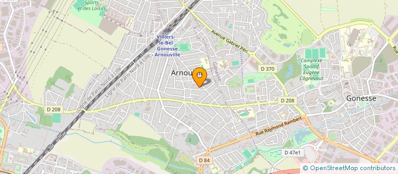 localisation de l'entreprise MONSIEUR MUHITTIN ASLAN  ARNOUVILLE