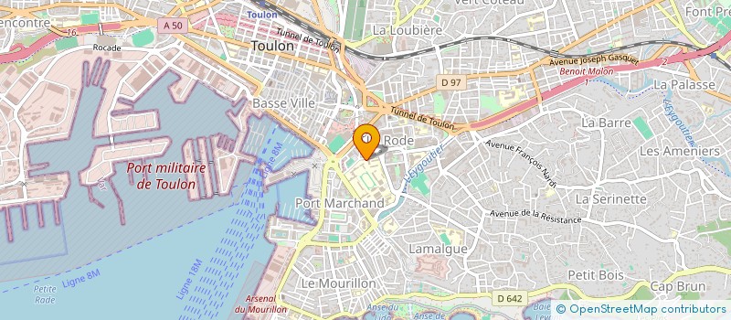 localisation de l'entreprise MONSIEUR MUHITTIN DURMAZ  TOULON