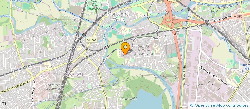 localisation de l'entreprise MONSIEUR MUHITTIN OZDEMIR à STRASBOURG