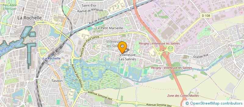 localisation de l'entreprise MONSIEUR MUHSAN ALI  LA ROCHELLE