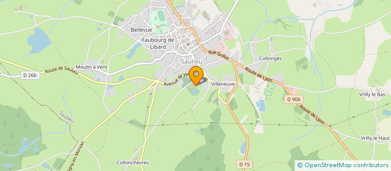 localisation de l'entreprise MONSIEUR MUHSIN AKTAS  SAULIEU