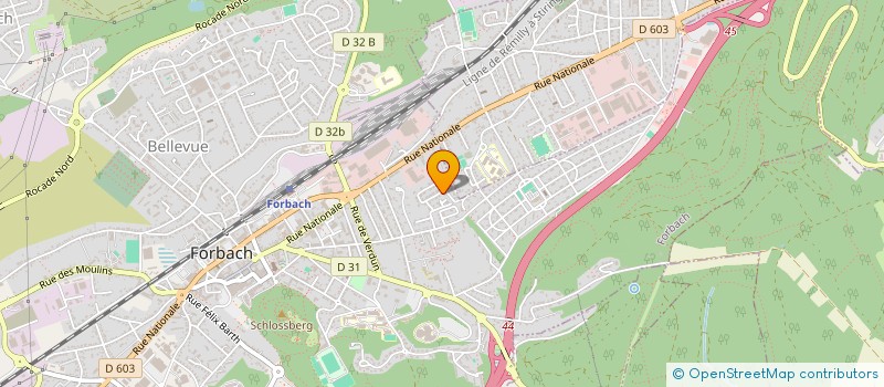 localisation de l'entreprise MONSIEUR MUHTEREM DEMIRTAS à FORBACH
