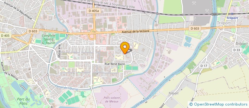 localisation de l'entreprise MONSIEUR MUIZ ABDELKADER SAYED à MEAUX