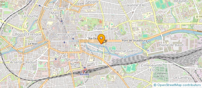 localisation de l'entreprise MONSIEUR MUJAHID KOHISTANI  RENNES