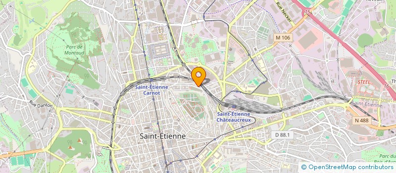 localisation de l'entreprise MONSIEUR MUJDAT DURSUN  SAINT-ETIENNE