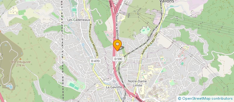 localisation de l'entreprise MONSIEUR MUJED NURZAI à SEPTEMES-LES-VALLONS