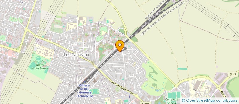 localisation de l'entreprise MONSIEUR MUJEEB MALIK  GONESSE