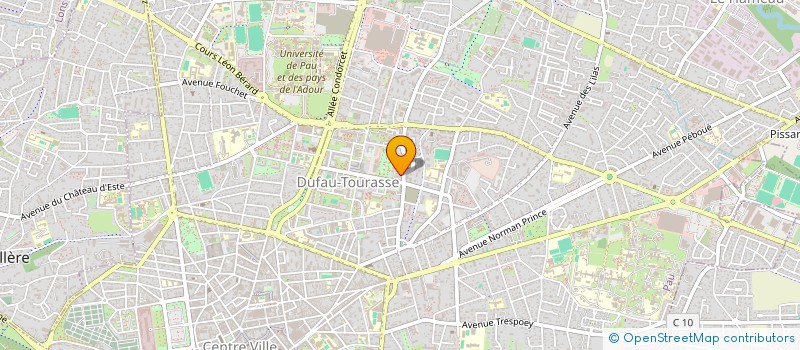 localisation de l'entreprise MONSIEUR MUJO KOBAS à PAU