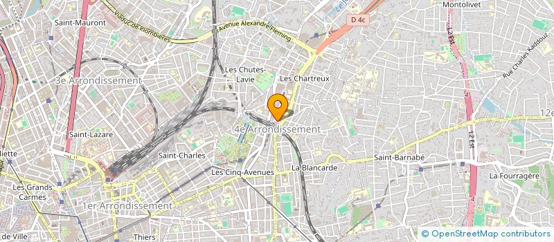 localisation de l'entreprise MONSIEUR MUJTABA HASHIME à MARSEILLE 4EME