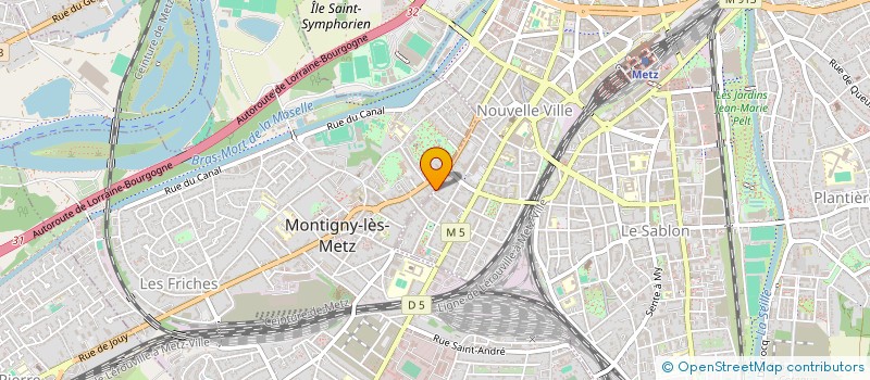 localisation de l'entreprise MONSIEUR MUKA ERIDION à MONTIGNY-LES-METZ