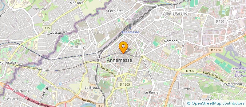 localisation de l'entreprise MONSIEUR MUKARAM UDDIN AHMED  ANNEMASSE