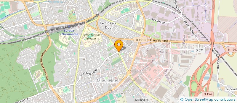 localisation de l'entreprise MONSIEUR MUKERREM ZEYTUN  EVREUX