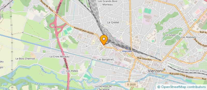 localisation de l'entreprise MONSIEUR MUKHALLAD ALSATLI  VIERZON