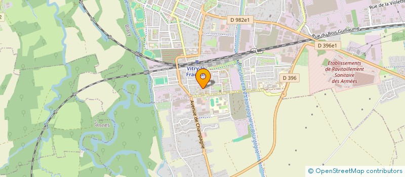 localisation de l'entreprise MONSIEUR MUKHTAR DAWUD ABDALLAH  VITRY-LE-FRANCOIS