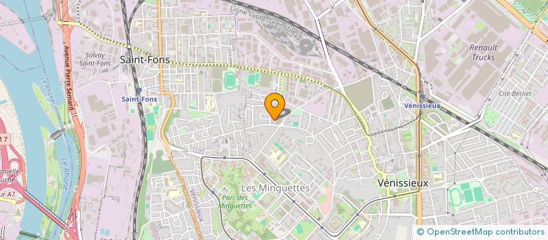 localisation de l'entreprise MONSIEUR MUKHTAR NAJIBULLAH  VENISSIEUX