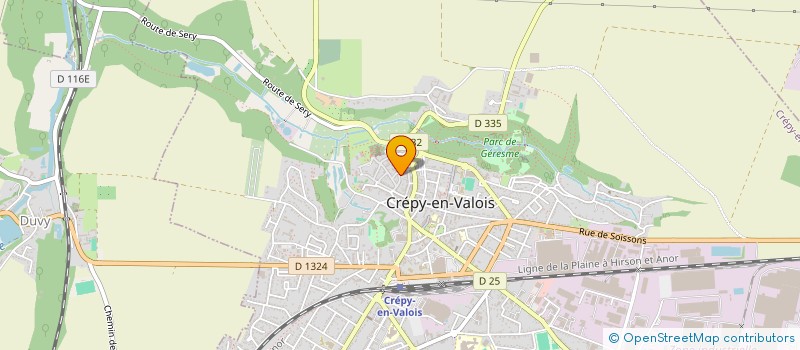 localisation de l'entreprise MONSIEUR MULANG MIKA à CREPY-EN-VALOIS