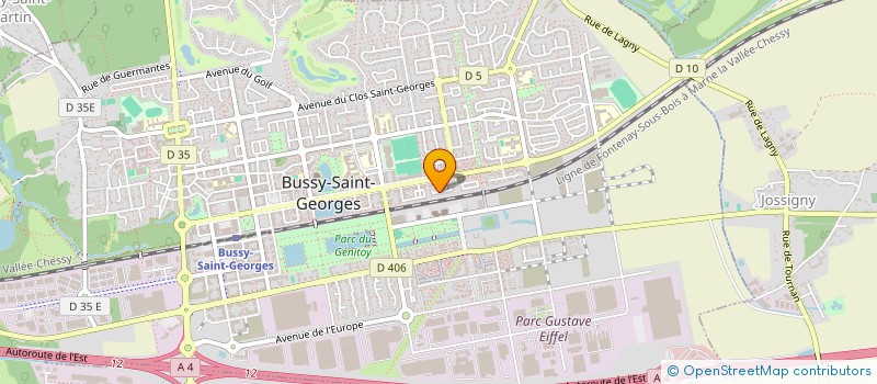 localisation de l'entreprise MONSIEUR MULLIKA KIM  BUSSY-SAINT-GEORGES