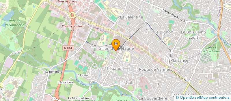 localisation de l'entreprise MONSIEUR MULUE ABRAHAM MEASHO  SAINT-HERBLAIN