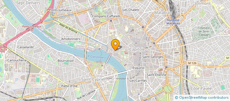 localisation de l'entreprise MONSIEUR MULUGETA MEHARI à TOULOUSE