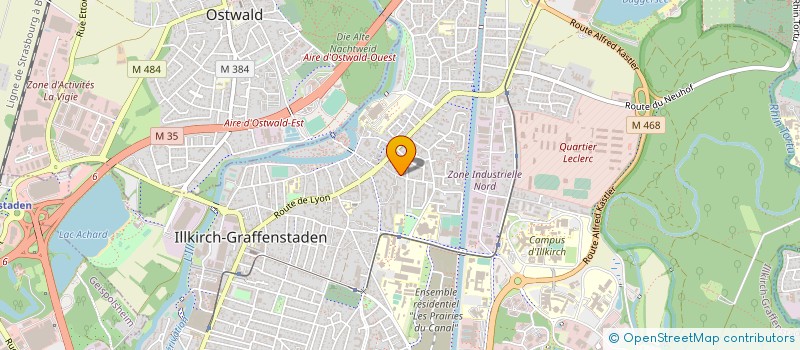 localisation de l'entreprise MONSIEUR MUMIN AGDERE  ILLKIRCH-GRAFFENSTADEN