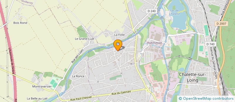 localisation de l'entreprise MONSIEUR MUMIN TASDEVIREN à CHALETTE-SUR-LOING