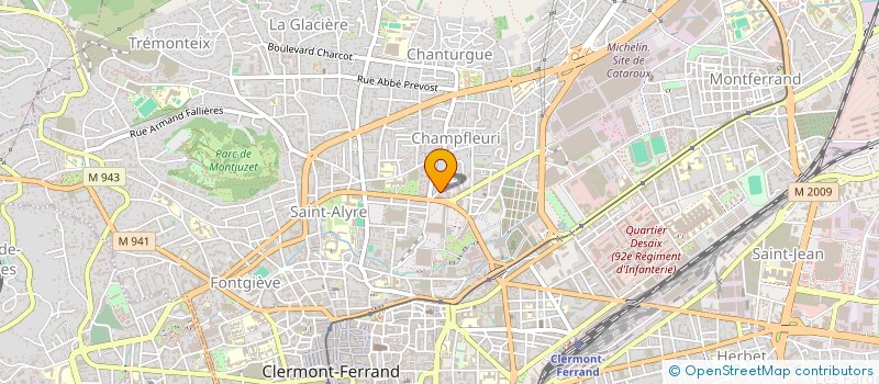 localisation de l'entreprise MONSIEUR MUNEER AL ZOUABI  CLERMONT-FERRAND