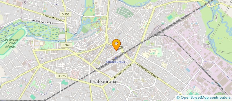 localisation de l'entreprise MONSIEUR MUNEER SOOLTANGOS à CHATEAUROUX