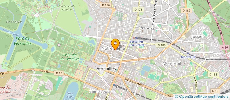 localisation de l'entreprise MONSIEUR MUNEKI SUZUKI à VERSAILLES