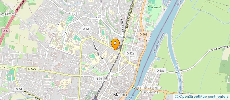 localisation de l'entreprise MONSIEUR MUNIR AHMED MENGAL  MACON