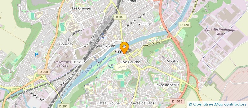 localisation de l'entreprise MONSIEUR MUNIR MUHAMMAD à CREIL