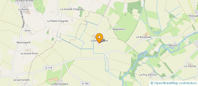 localisation de l'entreprise MONSIEUR MUNOZ ROBLES  SECONDIGNE-SUR-BELLE