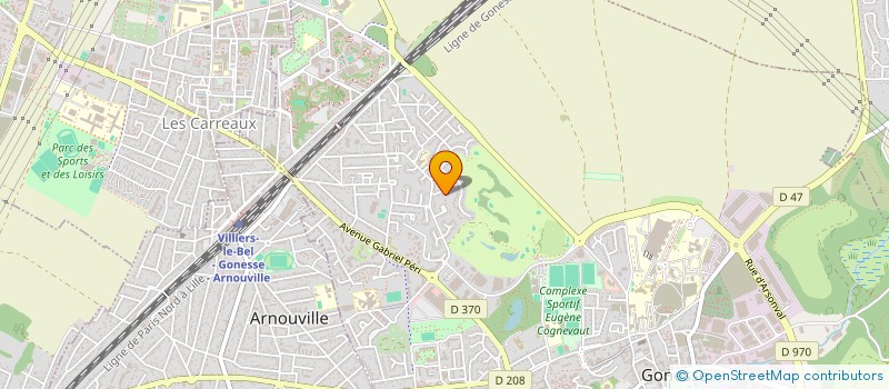 localisation de l'entreprise MONSIEUR MUNSAB SYED MOHAMMAD à GONESSE