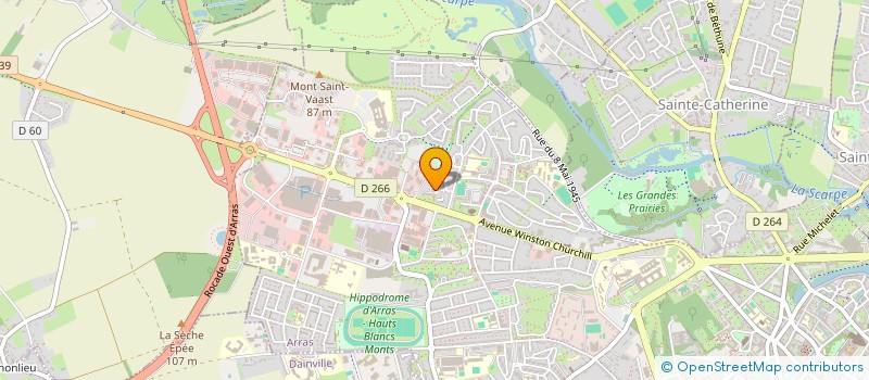 localisation de l'entreprise MONSIEUR MUNTAZAR KHAYOUN à ARRAS