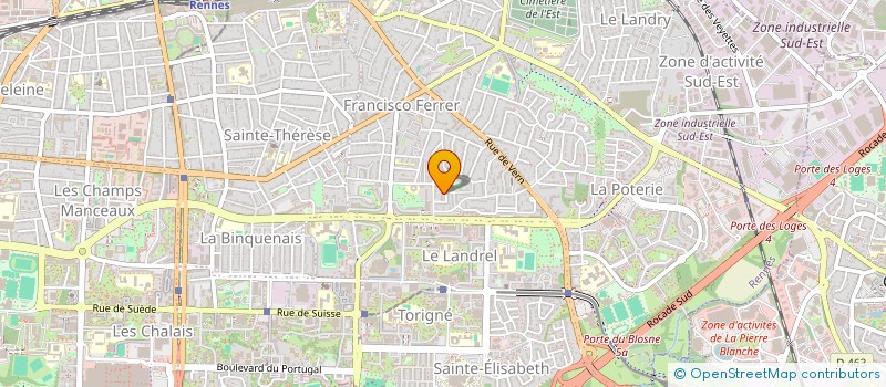 localisation de l'entreprise MONSIEUR MUNYANTANGOY SONGE à RENNES