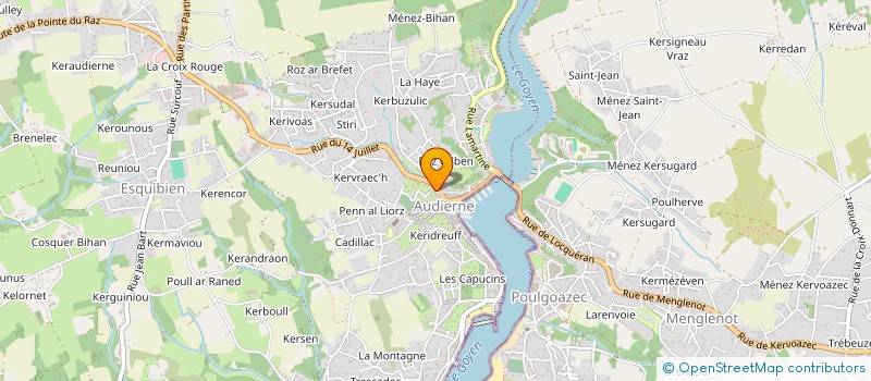 localisation de l'entreprise MONSIEUR MURAD AHMED TUHIN  AUDIERNE