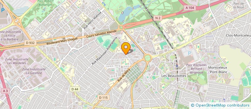 localisation de l'entreprise MONSIEUR MURAD AWOL  AULNAY-SOUS-BOIS