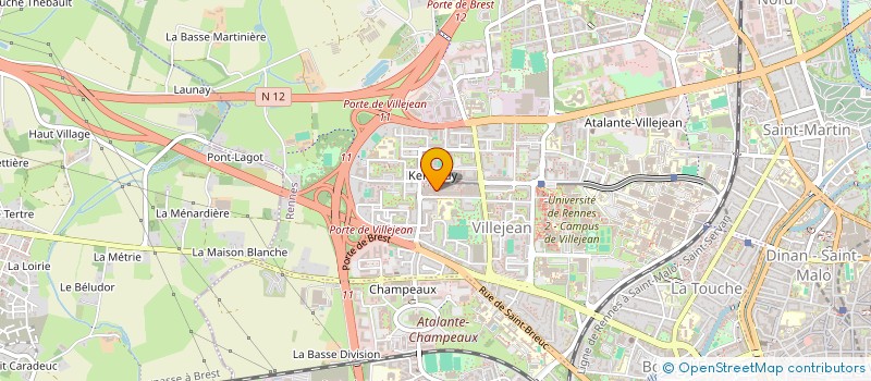 localisation de l'entreprise MONSIEUR MURAD MAGOMEDOV  RENNES