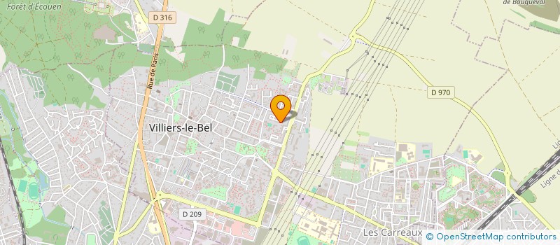 localisation de l'entreprise MONSIEUR MURAD SALIBA à VILLIERS-LE-BEL