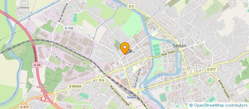 localisation de l'entreprise MONSIEUR MURADIF AMZIC  SEDAN