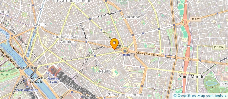 localisation de l'entreprise MONSIEUR MURASEH OSMAN  PARIS 12