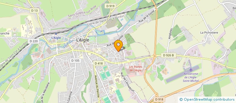 localisation de l'entreprise MONSIEUR MURAT ADIYAMAN à L'AIGLE