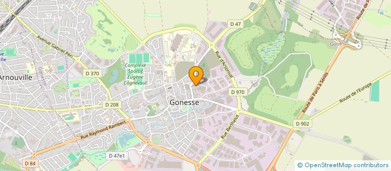 localisation de l'entreprise MONSIEUR MURAT AKBABA  GONESSE