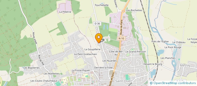 localisation de l'entreprise MONSIEUR MURAT AKDAG  SAINT-OUEN